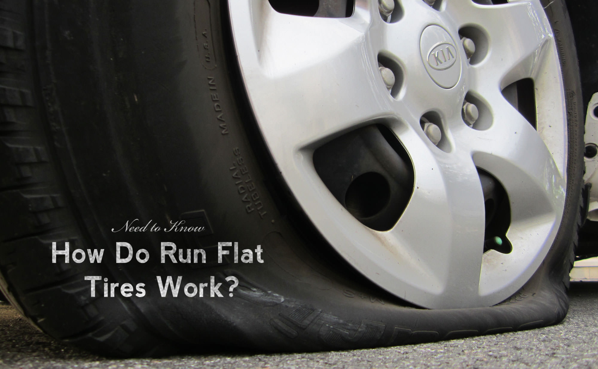 repairing run flat tires
