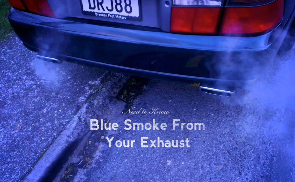 Why is blue smoke coming out of my exhaust pipe? Parkside Motors
